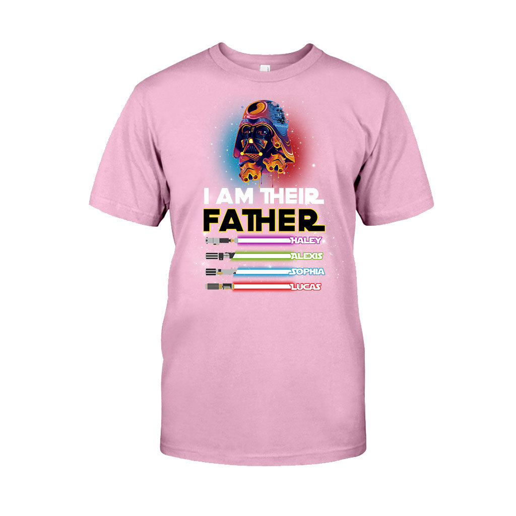 I Am Their Father - Personalized Father's day The Force T-shirt and Hoodie