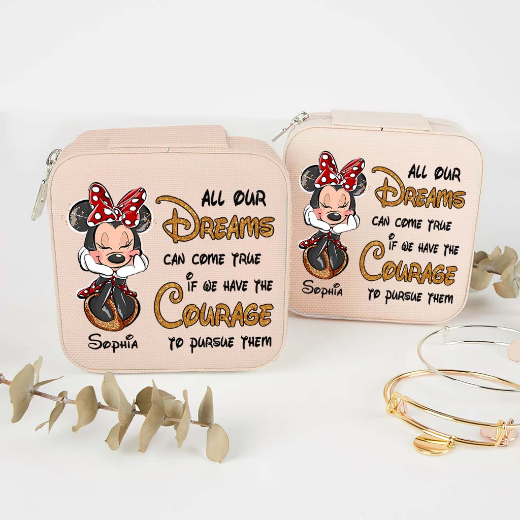 All Our Dreams Can Come True - Personalized Mouse Jewelry Box