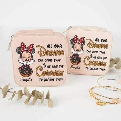 All Our Dreams Can Come True - Personalized Mouse Jewelry Box