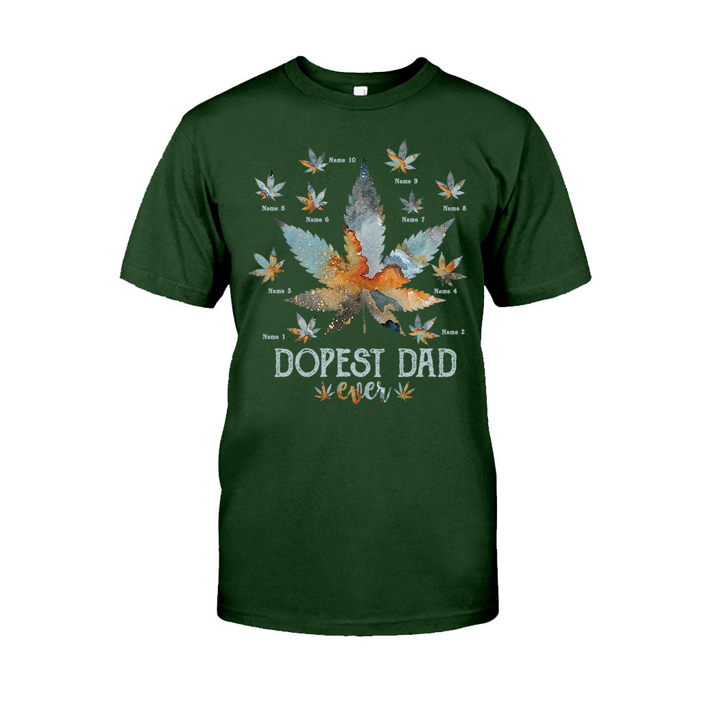 Dopest Dad Ever - Personalized Father's Day T-shirt and Hoodie
