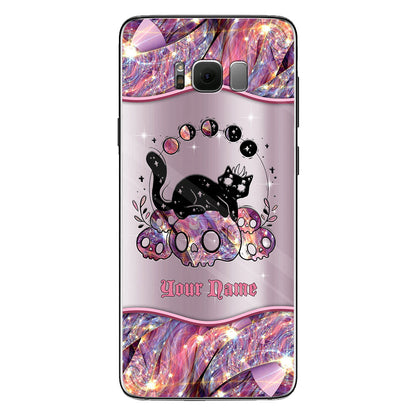 The Cat Witch - Personalized Black Cat Phone Case