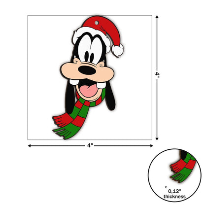 Merry Christmas - Mouse 6 Pieces Garland