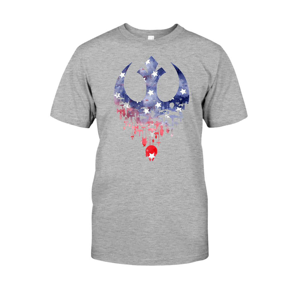 Rebel - Independence Day The Force T-shirt and Hoodie