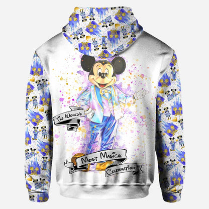 Ohana Forever - Personalized Mouse Hoodie And Leggings