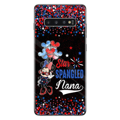 Star Spangled Nana - Personalized Independence Day Grandma Phone Case