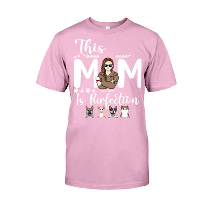 This Mom Is Purfection - Personalized Mother's Day Dog T-shirt and Hoodie
