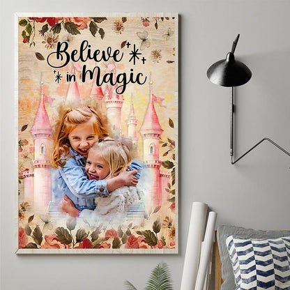 Believe In Magic - Personalized Mouse Canvas And Poster