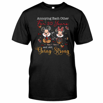 Annoying Each Other - Personalized Mouse T-shirt and Hoodie