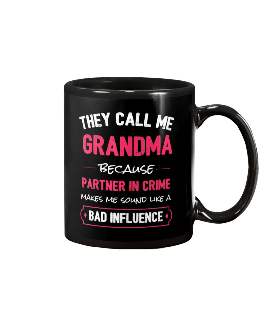 Funny Grandma Grandma Partner In Crime - Grandma Mug 0921