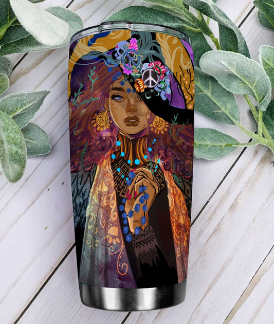 Some Day You Have To Put On The Hat - Witch Tumbler 0822