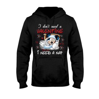 I Don't Need A Valentine - Personalized Valentine Mouse T-shirt and Hoodie