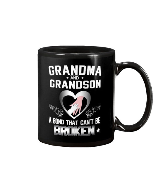 Grandma And Grandson A Bond That Can't Be Broken - Grandma Mug 0921