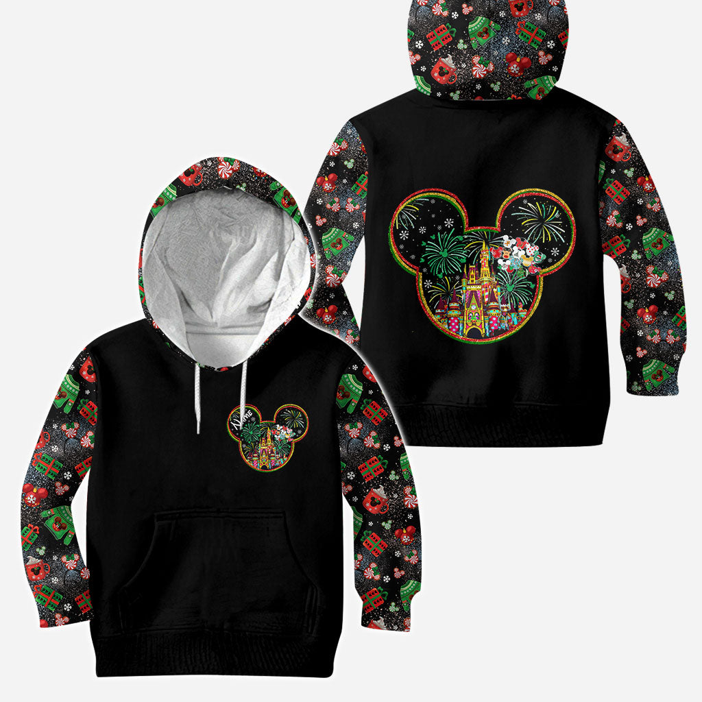 Merry Christmas - Personalized Christmas Mouse Hoodie and Leggings