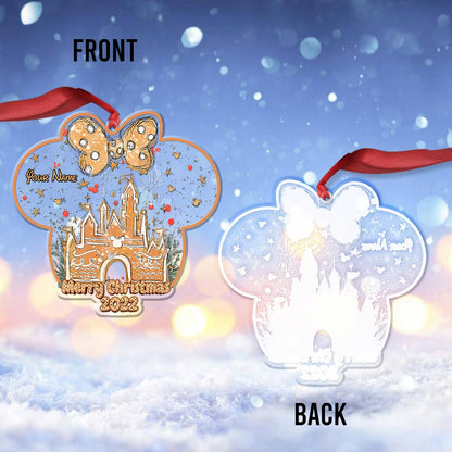 Magical Cookie - Personalized Christmas Mouse Transparent Ornament