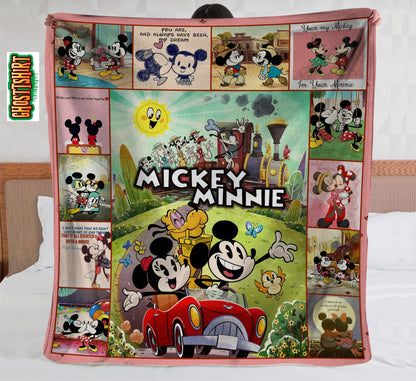 You Are My Sunshine Mouse Blanket 0523