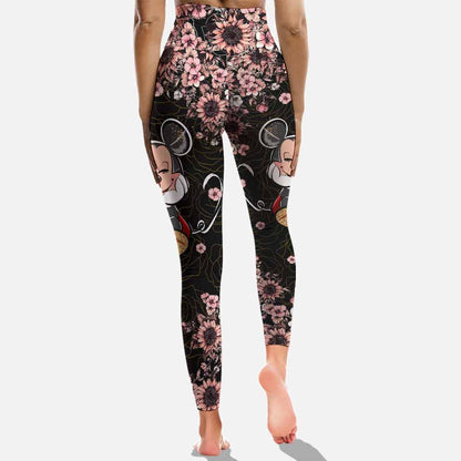 Magic Mouse Ears - Personalized Cross Tank Top and Leggings
