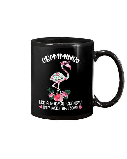 Grammingo Like A Grandma Only Awesome Floral - Grandma Mug 0921