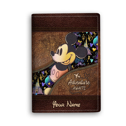 Magic Mouse Ears - Personalized Passport Holder
