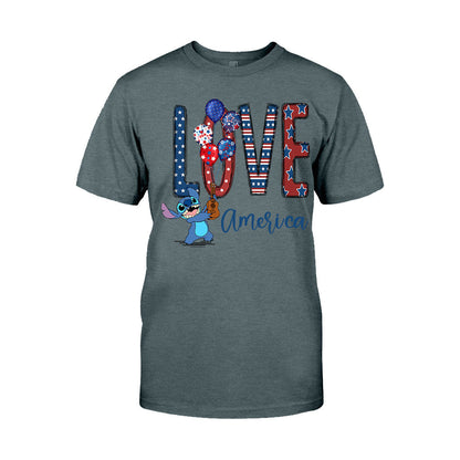 Love - Independence Day Ohana T-shirt and Hoodie