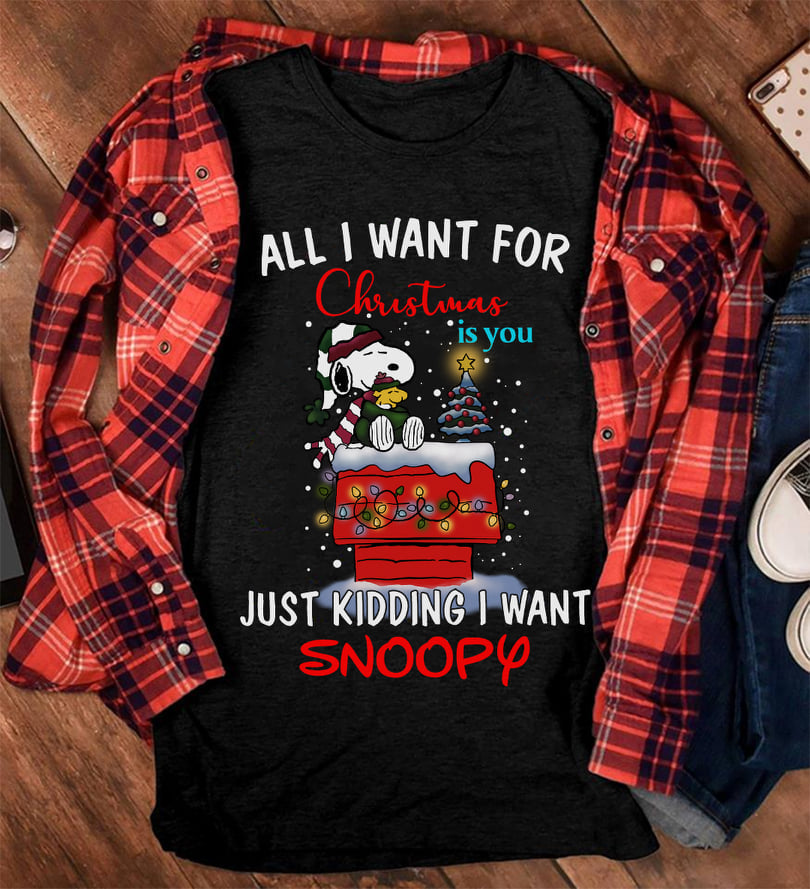 All I Want For Christmas Is You T-shirt and Hoodie 0823