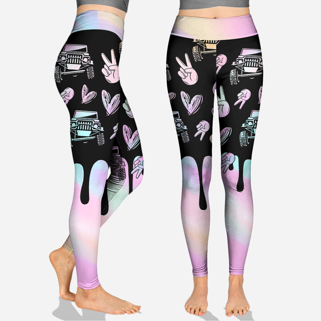 Dangerous Beauty - Personalized Car Hoodie and Leggings