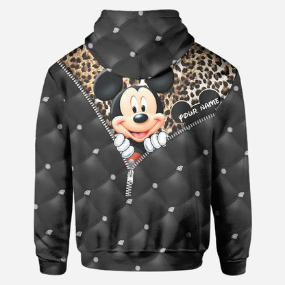 Magical Mouse Ears - Personalized Mouse All Over T-shirt and Hoodie