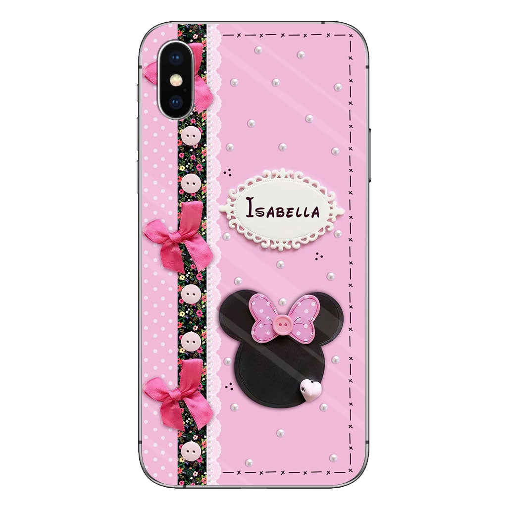 Sweet Mouse Ears - Personalized Mouse Phone Case