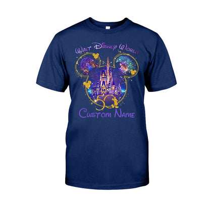 Magical World - Personalized Christmas Mouse T-shirt and Hoodie
