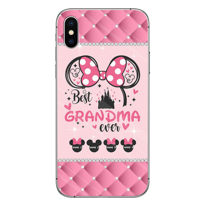 Best Grandma Ever Mouse Ears - Personalized Mouse Phone Case