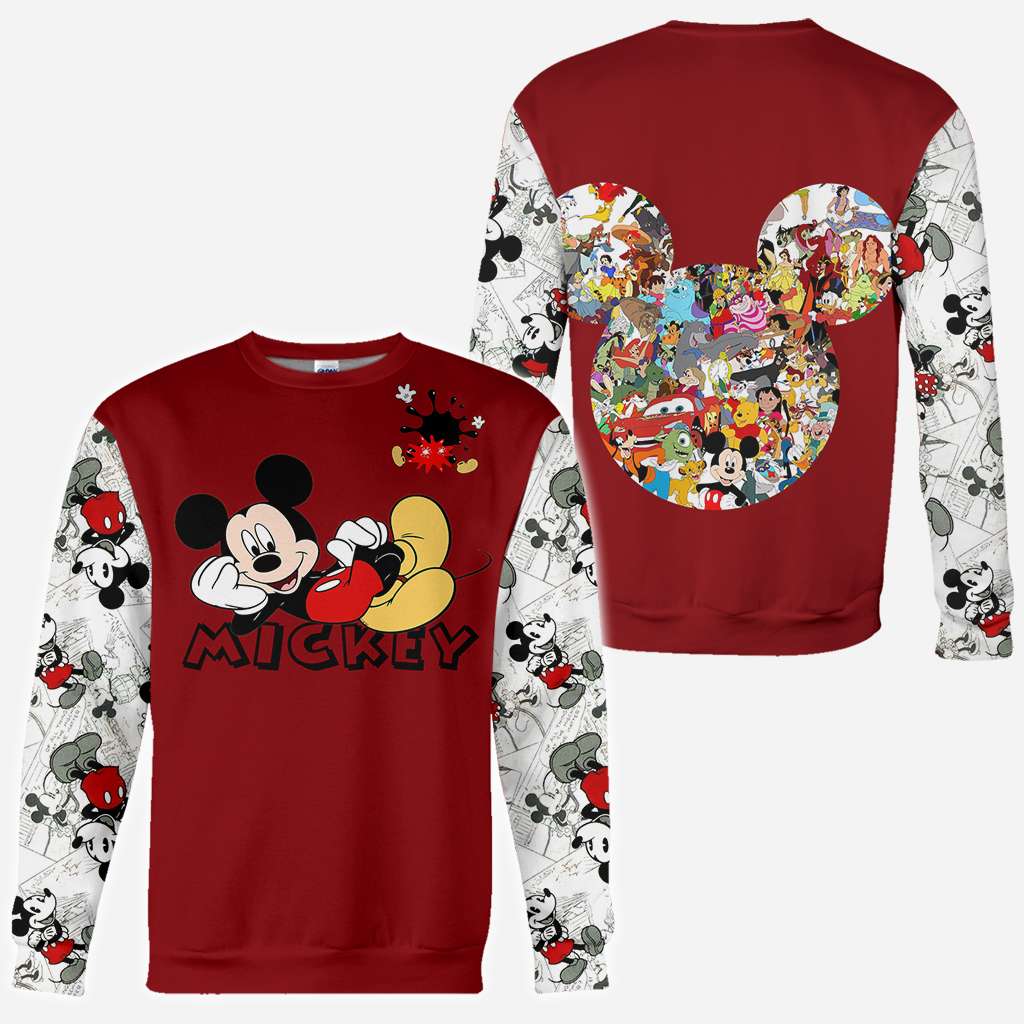 Colorful Mouse Mouse All Over Shirts
