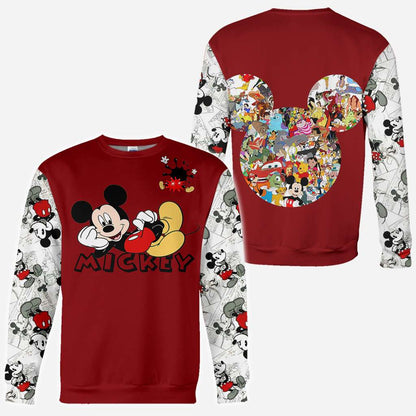 Colorful Mouse Mouse All Over Shirts