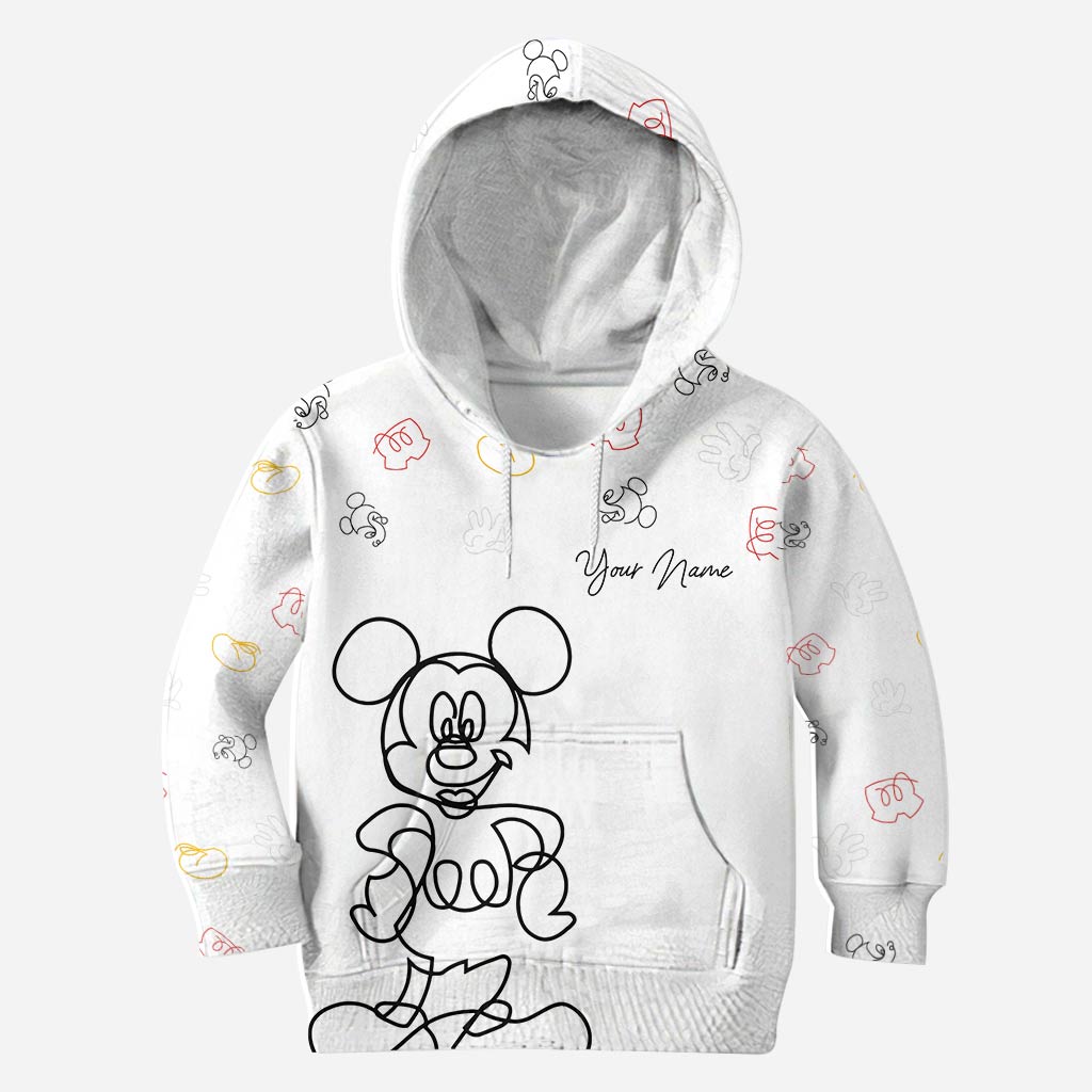 Magic Mouse Ears - Personalized Mouse Hoodie and Leggings