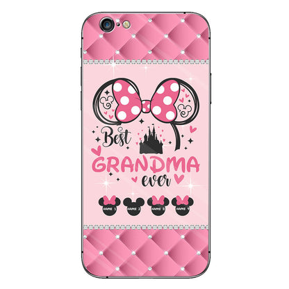 Best Grandma Ever Mouse Ears - Personalized Mouse Phone Case