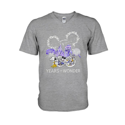 100 Years Of Wonder - Mouse T-shirt and Hoodie