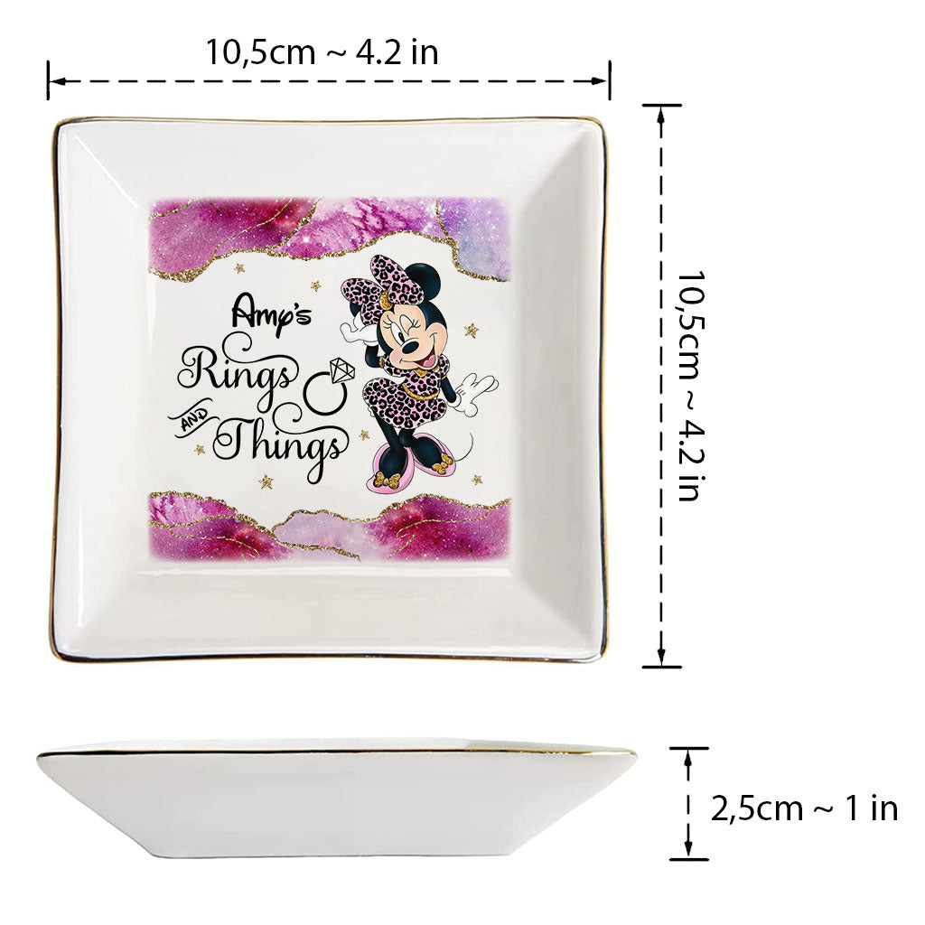 Rings And Things - Personalized Mouse Jewelry Dish