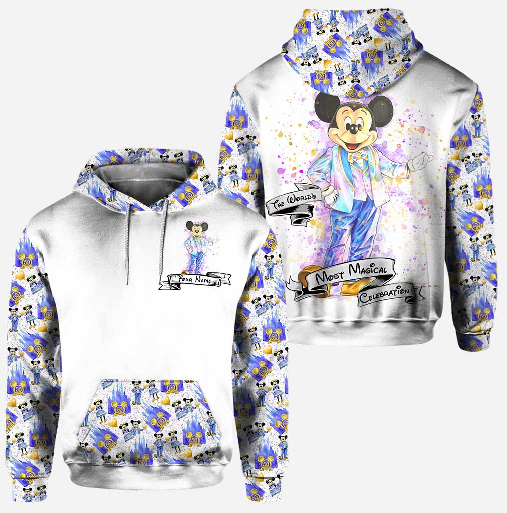 Ohana Forever - Personalized Mouse Hoodie And Leggings
