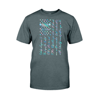 Jp Lovers Pledge Of Allegiance - Personalized Independence Day Car T-shirt and Hoodie