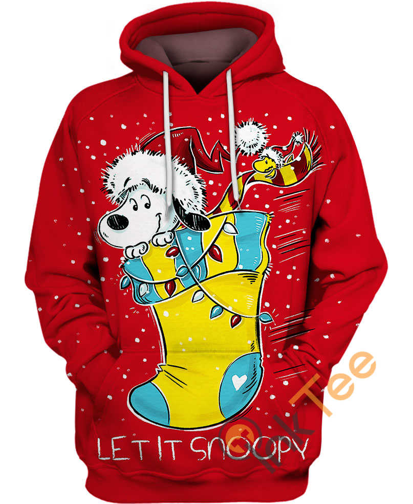 Let It Snow All Over Shirt 0823