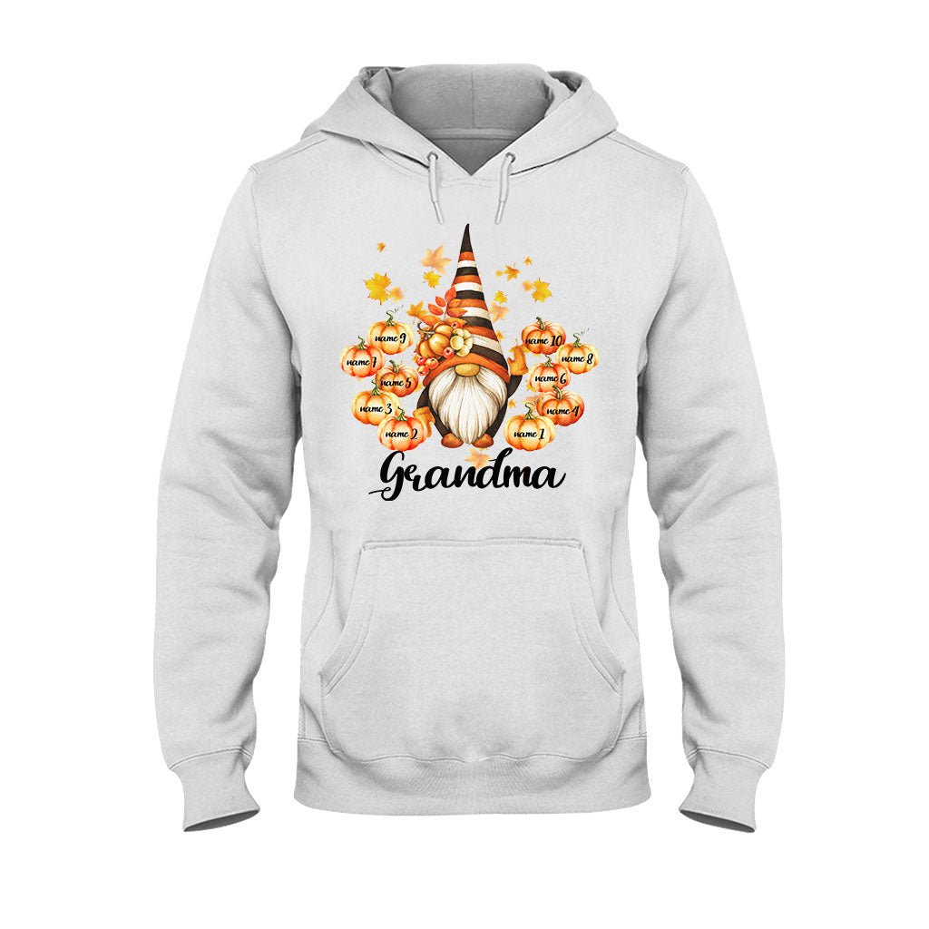 Grandma - Personalized Fall Grandma T-shirt and Hoodie