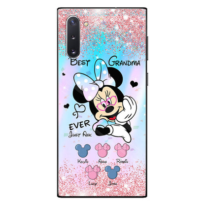 Best Grandma Ever Mouse Ears - Personalized Phone Case