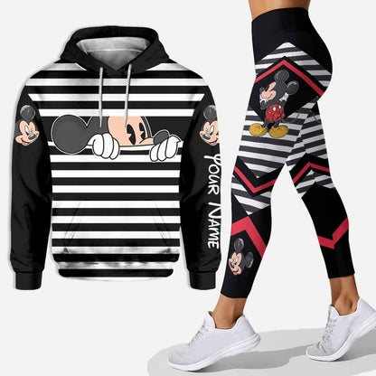 Hello Mouse Ears - Personalized Hoodie and Leggings