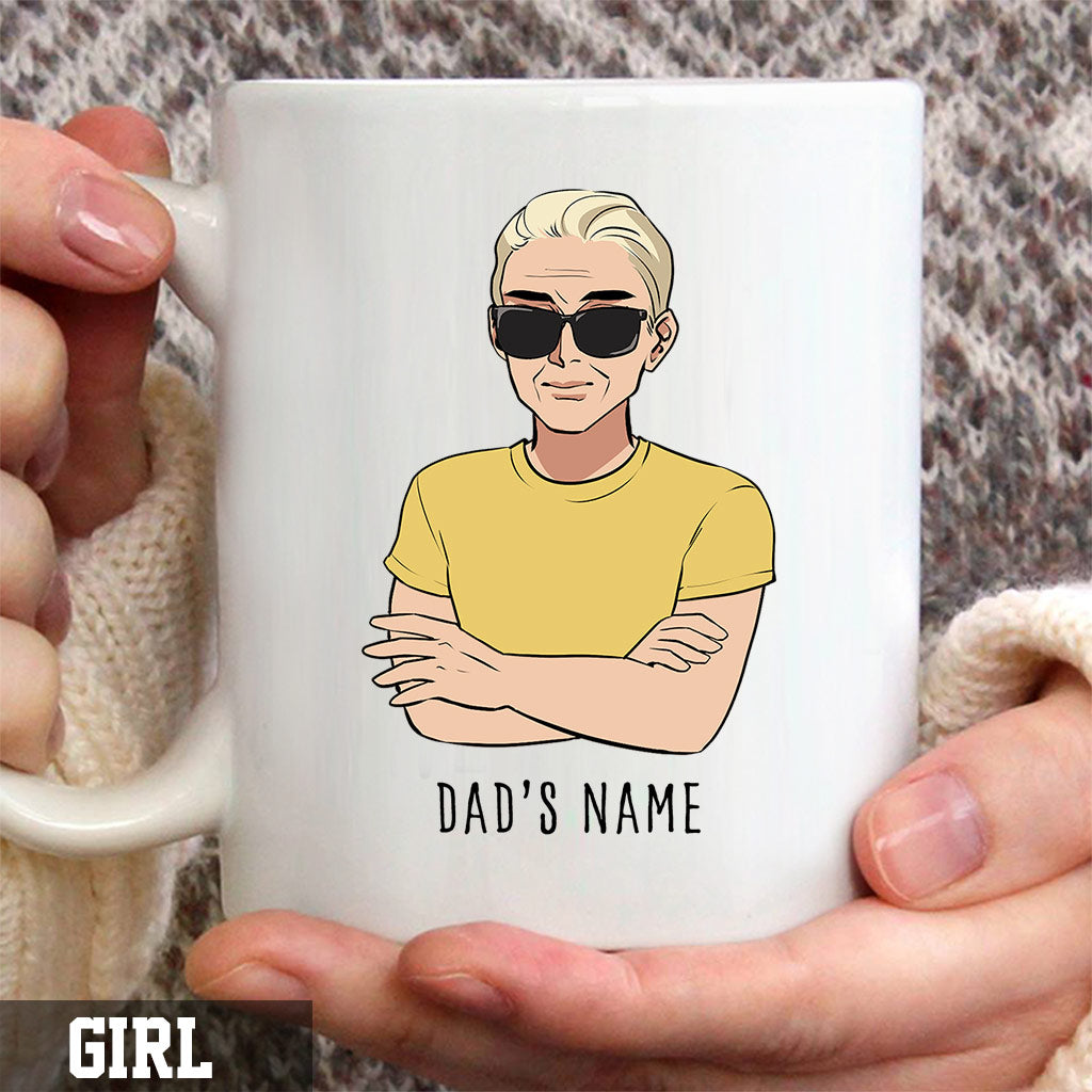 Incredible Dad - Personalized Father's day Mug