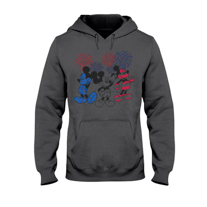 Magic Mouse One Nation - T-shirt and Hoodie 112021