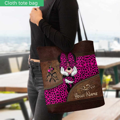 Dreamy Mouse Ears Stay With Me - Personalized Tote Bag