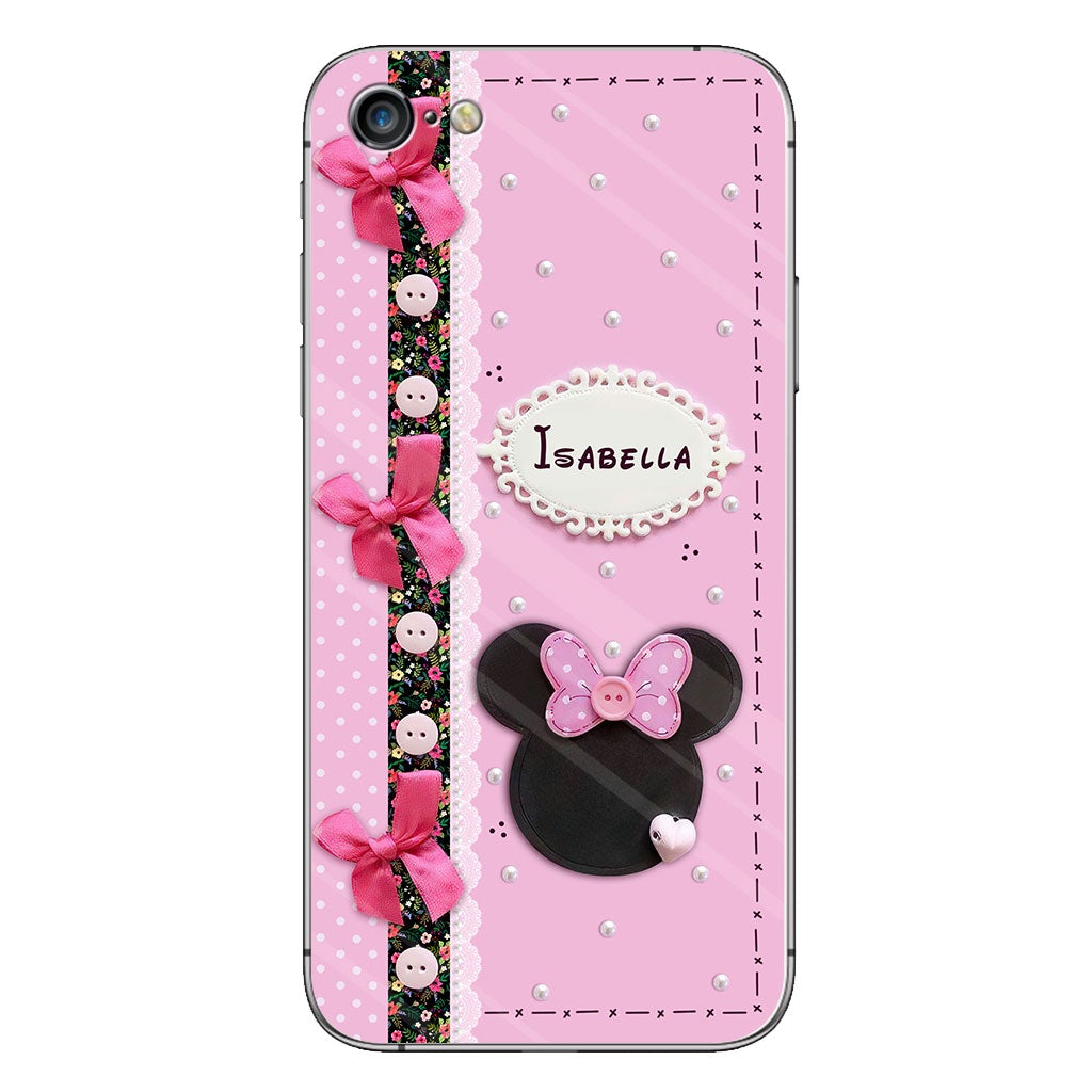 Sweet Mouse Ears - Personalized Mouse Phone Case