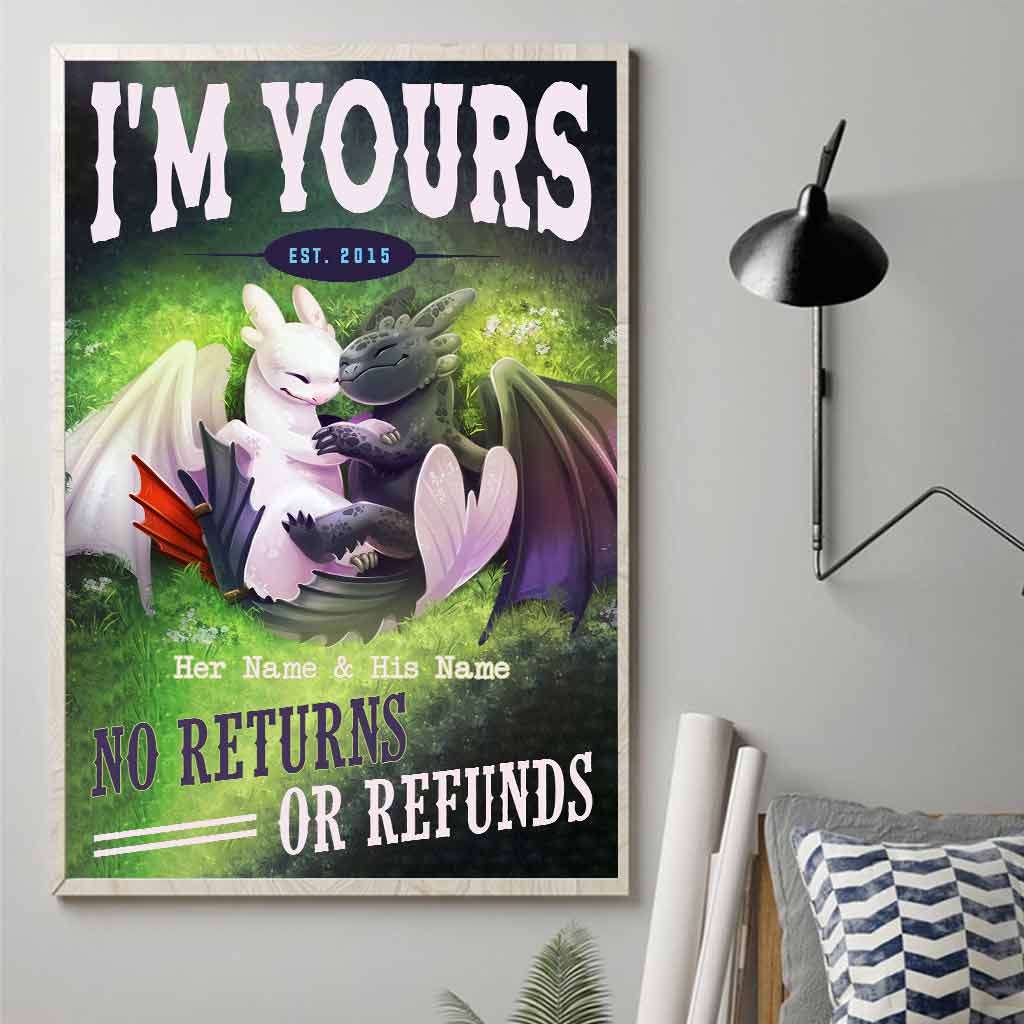 I'm Yours - Personalized Dragon Poster