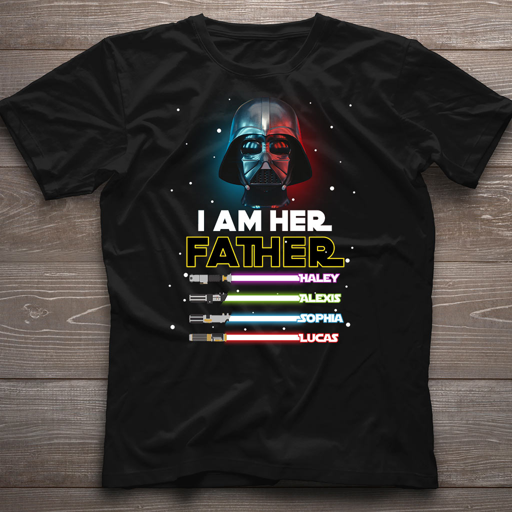 I Am Their Father - Personalized Father's Day Mug And T-shirt and Hoodie