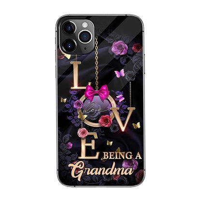 Love Being A Grandma - Personalized Grandma Phone Case