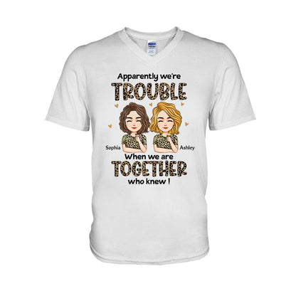 Partners In Crime - Personalized Bestie T-shirt and Hoodie