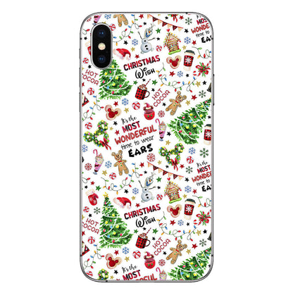 Wonderful Time Of The Year - Christmas Mouse Phone Case
